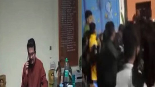 Nadia MLA accused of beating up higher secondary exam candidates