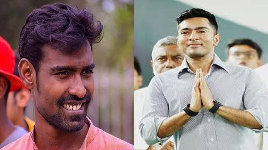 'Abhishek' symbol at grassroots level at inauguration meeting - Ur