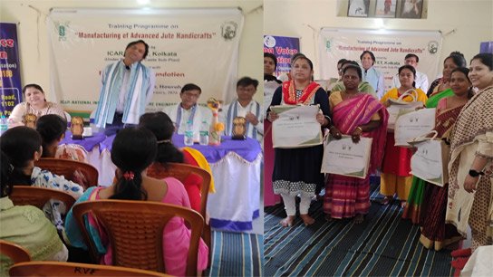 Training camp for financially self-reliant women from backward Scheduled Tribes under the auspices of Rising Voice Foundation