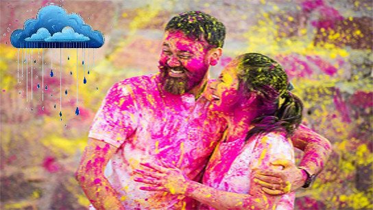 The mercury will change gears this time; a cyclone is coming, rain will sprinkle thorns on the festival of colors!