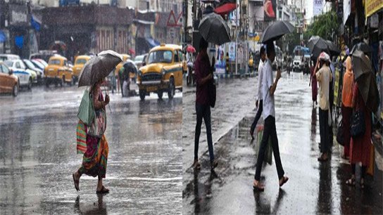 Rain forecast for district by district next week