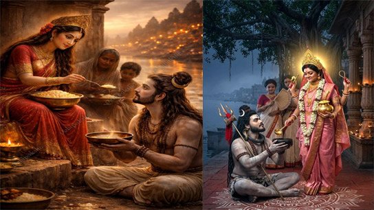 The roots of Mother Annapurna are hidden in the heart of Bengal, not Kashi