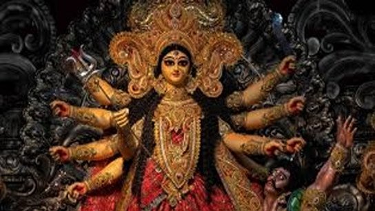 Mahasaptami, Basanti Puja at nightfall; Goddess' vehicle, palanquin, is not a good omen at all