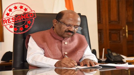 Governor CV Anand Bose Resigned