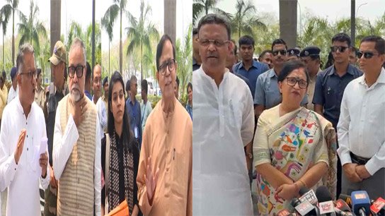 Left BJP come to CEC demanding one two phase voting