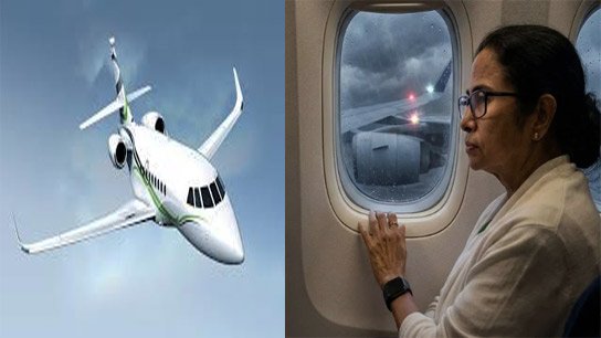 Mamata Banerjee could not land at Dumdum due to bad weather