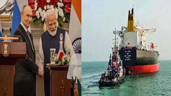 Russian oil tanker makes U-turn in mid-ocean en route to China, heading towards India