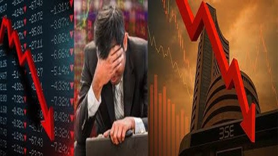 SENSEX falls 1800 points, crying starts in the stock market; 14 lakh crore taka disappears in a day