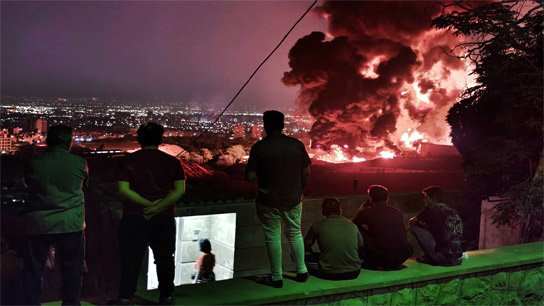 Iran suffers major setback; US-Israeli attack on Aghdasiyeh oil depot has dire consequences