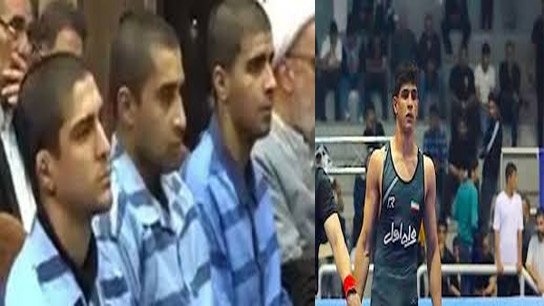 Iran publicly hangs 3 people, including 19-year-old wrestler, in the midst of war
