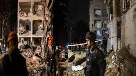 Iran launches missile attack on Israel's Dimona nuclear facility