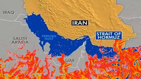 Iran warns that all ships will be set on fire