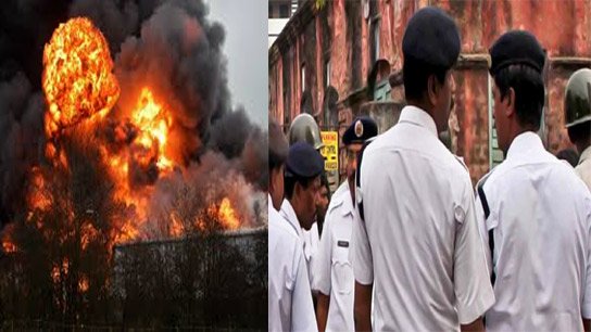 Explosions one after another in Paikpara, roof of multi-storey building blown off