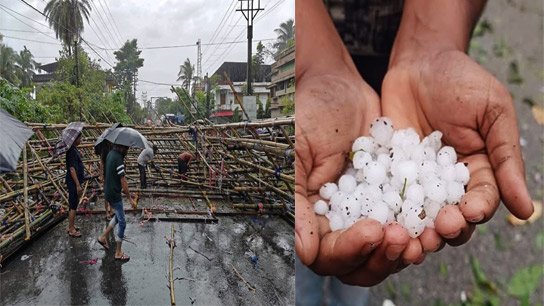 Thunderstorms, hailstorms, and more approaching across the state