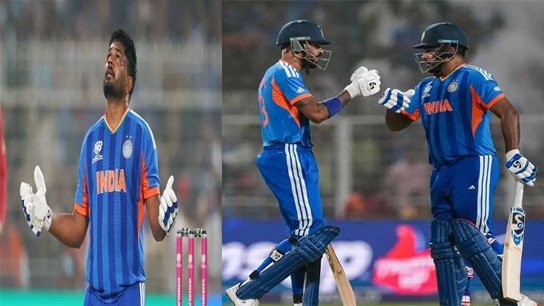 Sanju Samson helps India to win against West Indies and qualified for semi final