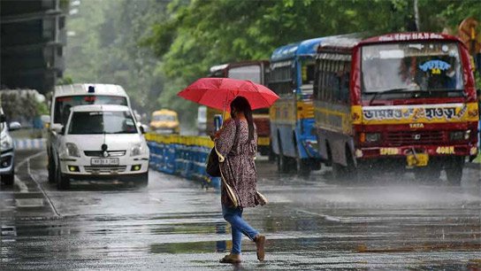 Several districts may be drenched in rain with thunderstorms over the weekend, the weather department has forecast