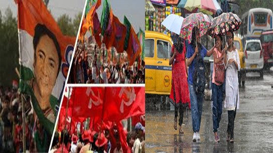 The heat of voting is fierce; don't worry, it will rain from Sunday onwards