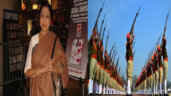 The last salute is a song! The Queen of Music Asha will be buried in the Panchabhuta today with full state honors