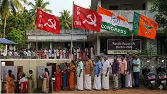 Busy polling stations; Voting begins in Assam, Kerala, Puducherry today