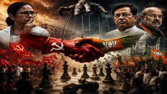 Whose hand did the BJP enter Bengal? Mamata or the Atal-Mamata alliance! That's what the CPM says; but is it really true?