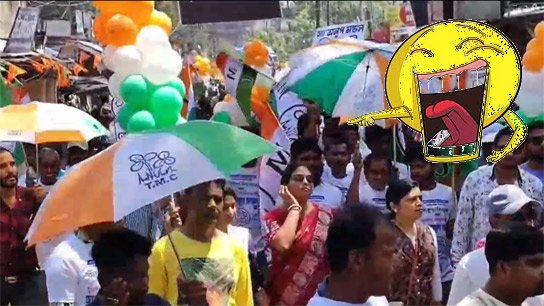 This time it's 'umbrella thieves'! MP expresses anger over 'umbrella theft' given by party at Trinamool rally