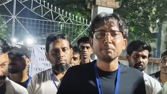 Vote looting plot? CCTV camera mysteriously malfunctions late at night in Jangipur! Byron Biswas makes explosive claim