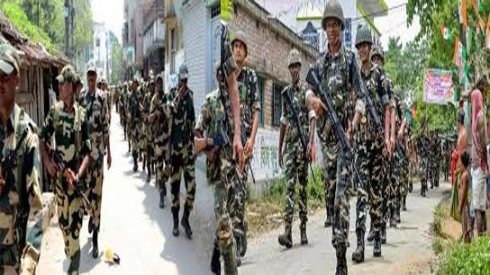 Bengal under fire glass! Record 2400 companies of paramilitary forces