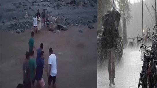 Communication system disrupted! Cloud-burst rain wreaks havoc on mountains