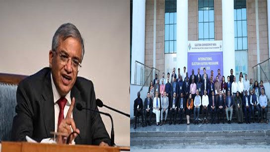 India's vote under international scrutiny, Commission welcomes it