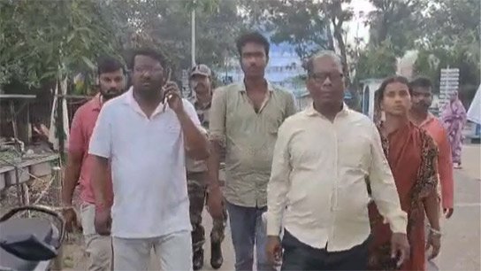 TMC accused BJP worker attack