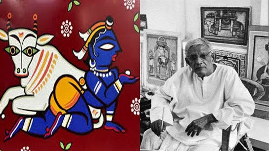 The king of trees in Bengal's industrial soil; Jamini Roy