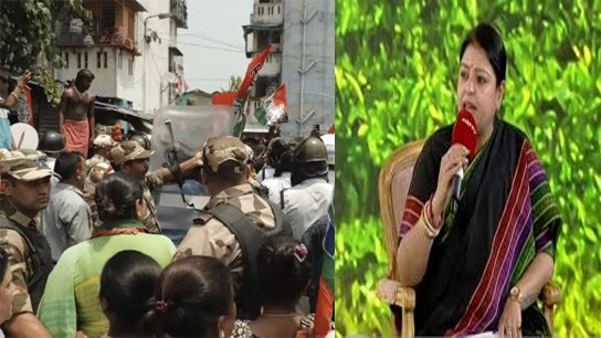 Battlefield Kolkata; Trinamool-BJP clash in Entali