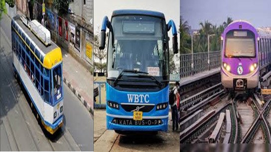 History of Kolkata's Bus-Tram-Metro