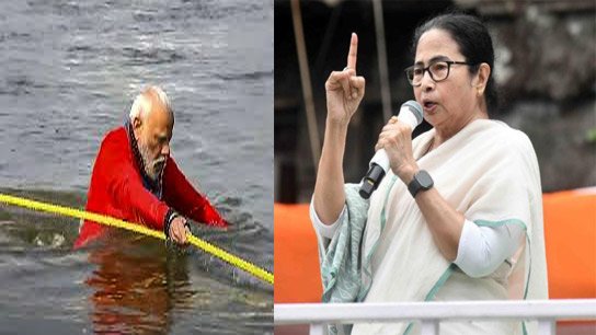 On the issue of PM's Ganga Safar, Didi said, 