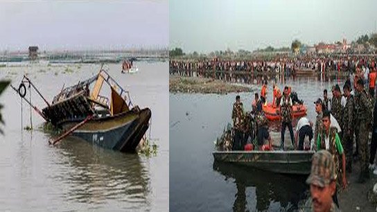 Boat carrying passengers sinks in Yamuna
