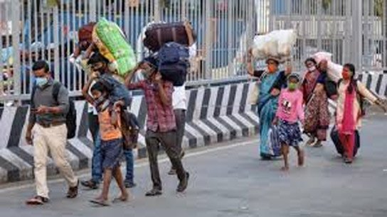 Migrant workers and voters are returning to the state to vote, BJP has arranged trains and buses