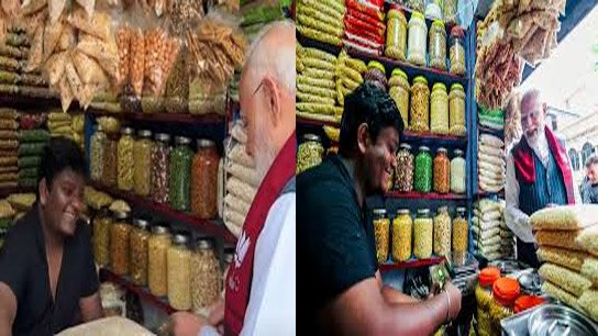 What happened at Vikram's shop 15 minutes before Modiji arrived? The jhalmuri seller himself revealed it!