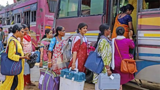Bus requisition for the Assembly elections has begun; commuters face inconvenience