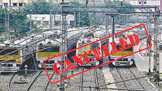 23 local trains cancelled in Sealdah, railway work to continue for 8 hours