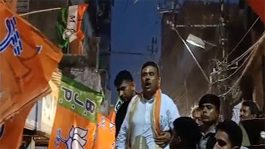 Clash at Suvendu Adhikari Rally in Bali, Howrah on Wednesday
