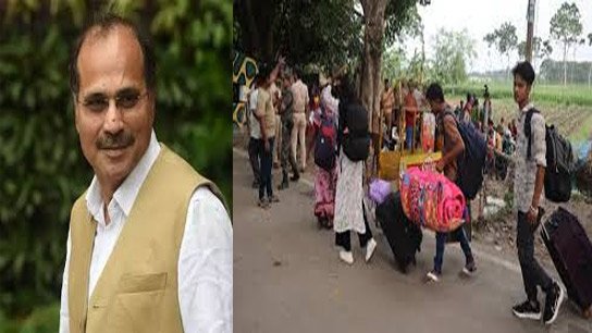 Adhir-Ranjan-Chowdhury Adhir Chowdhury stands by the Subhendu Adhikari government on the India-Bangladesh border issue