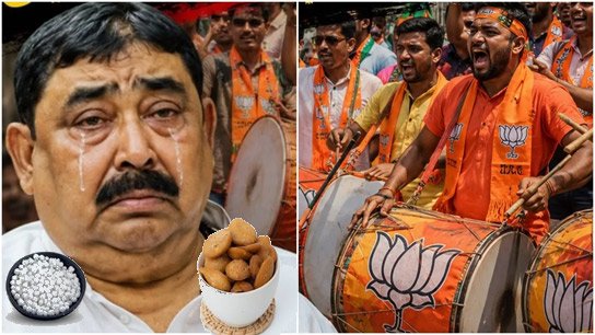 'Charam Charam' dhaka played in front of Anuvrata's house! BJP DJ played with full chest