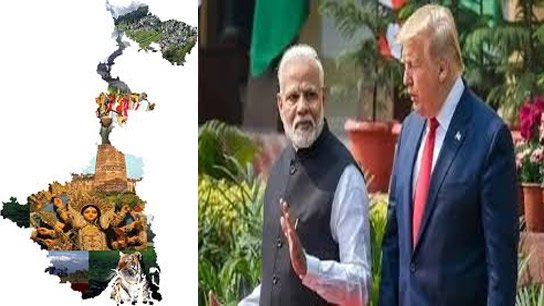 What does it mean when Trump congratulates Modi on BJP's victory in West Bengal?