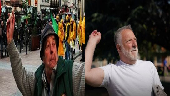 Egging History Protest