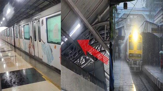 Trees on metro tracks, train services suspended on up and down lines in Sealdah