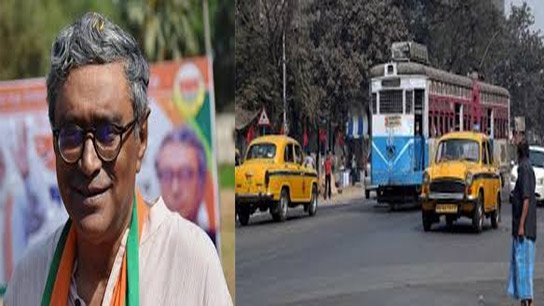 Kolkata-Tram Rash Behari BJP MLA Swapan Dasgupta advocates for keeping the tram alive
