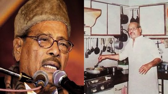 Manna Dey is stirring the pot in the kitchen, the composer composed a song after seeing the 'cook' artist! Bangabarta's tribute on his birthday
