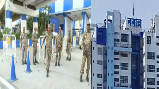 Central forces 'occupy' Nabanna