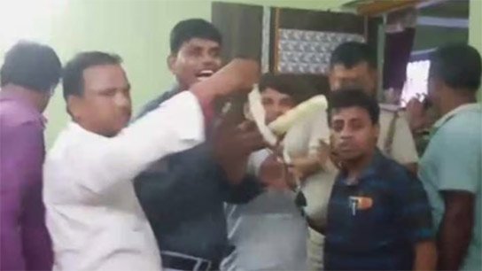 There is a bed, condoms were found! The Patashpur Trinamool Panchayat office is like a bedroom