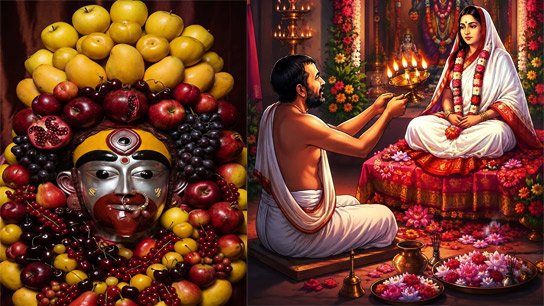 Fulfil your wishes during the new moon of the month of fruits! During this special time, you will get fruits in your hands by worshipping your mother.